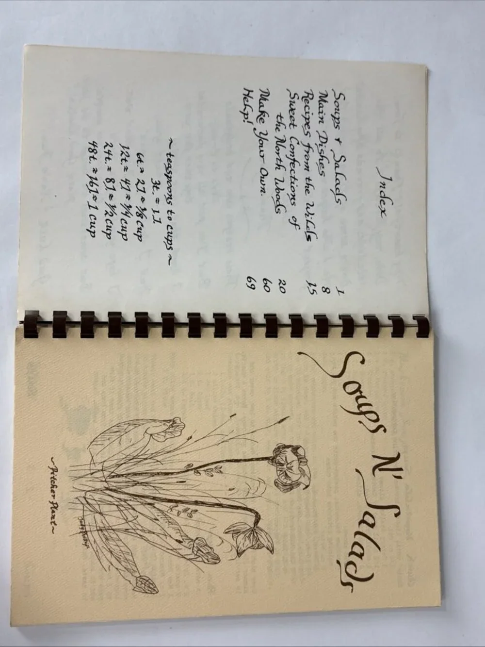 1981 Reflections and Confections of the Adirondacks Cookbook Judy Phillips